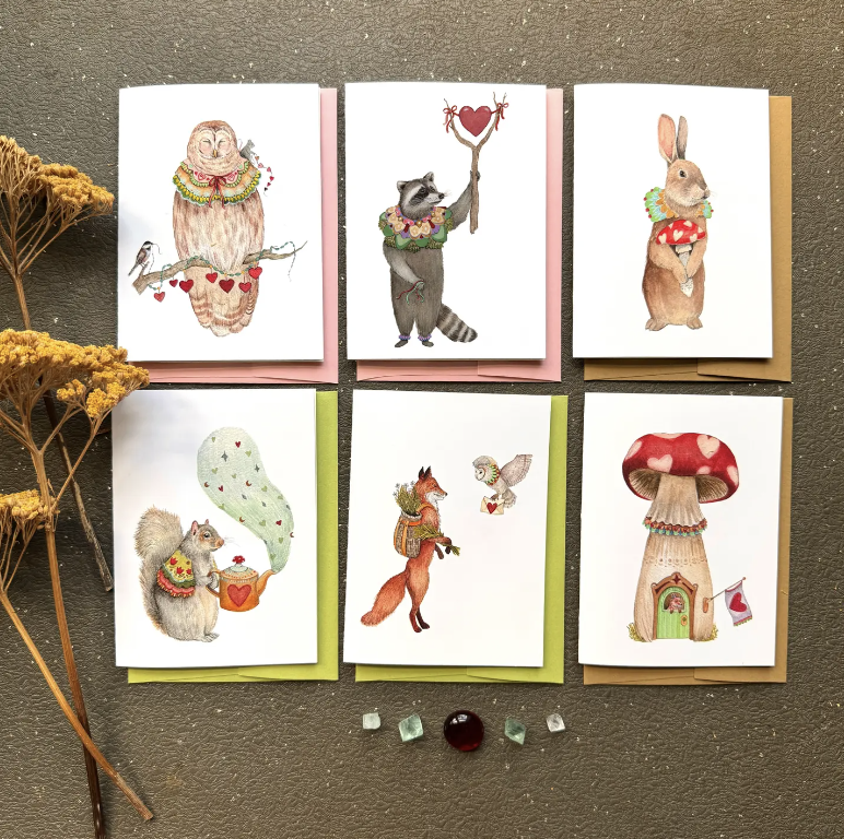 Lovely Messages - Small Card Pack - Heart of the Home Inc