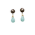 Larimar Post Earrings - Heart of the Home Inc