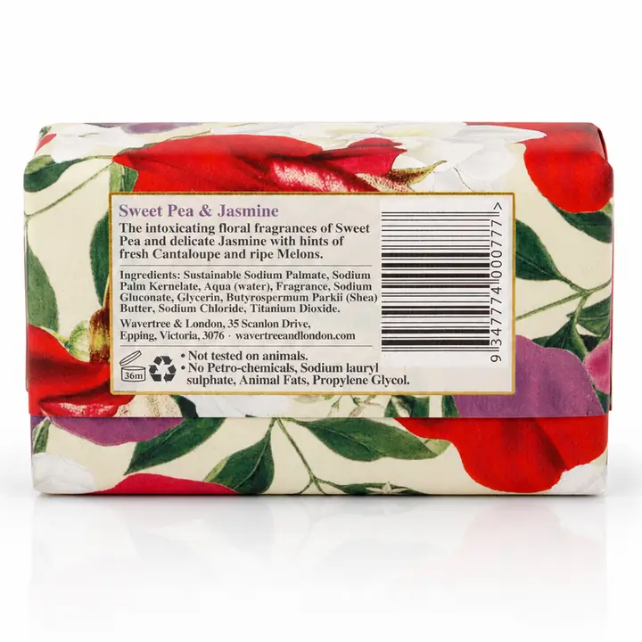 Sweet Pea & Jasmine Bar Soap