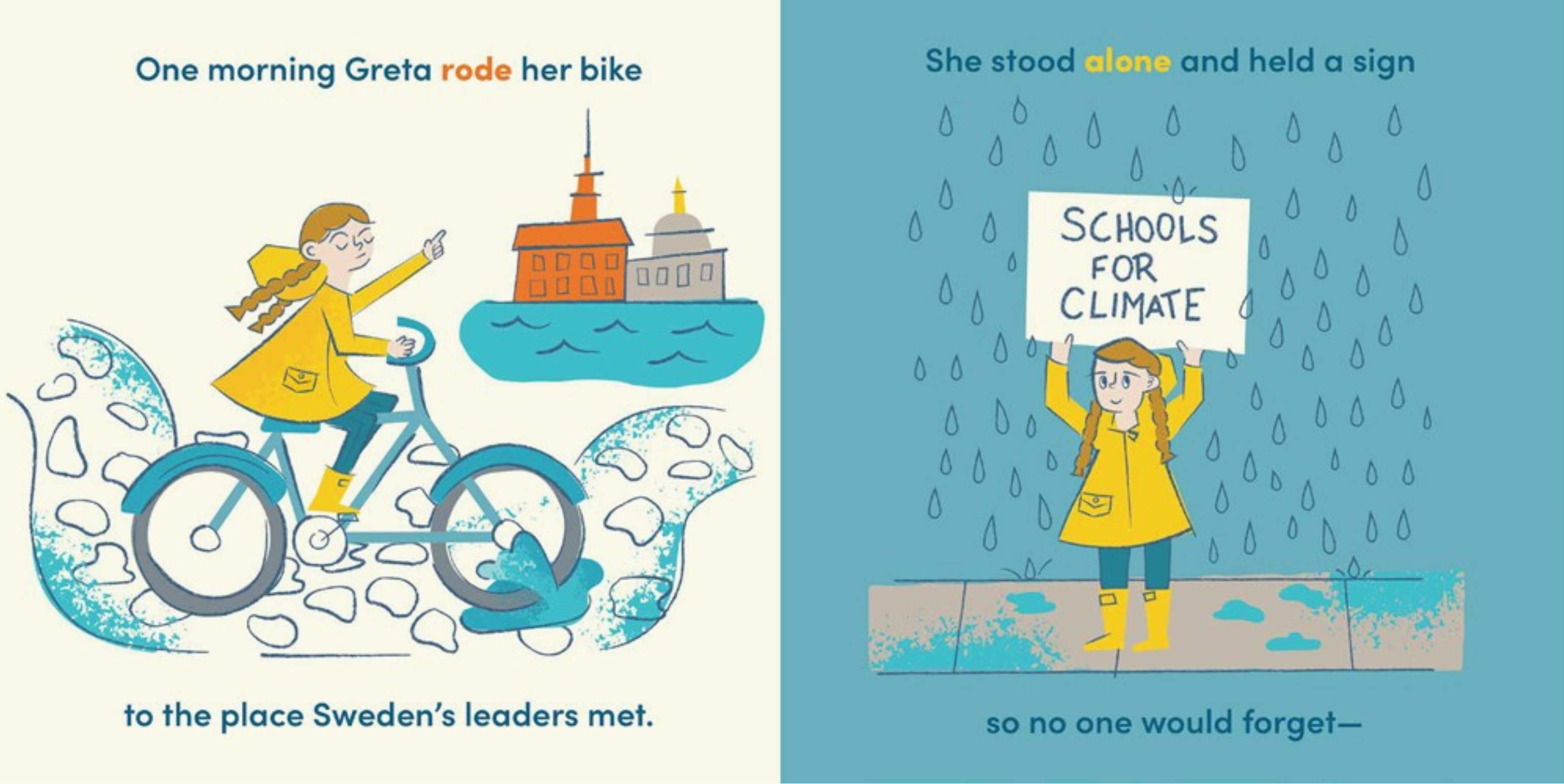 Little Naturalists: Greta Thunberg Takes A Stand - Heart of the Home Inc