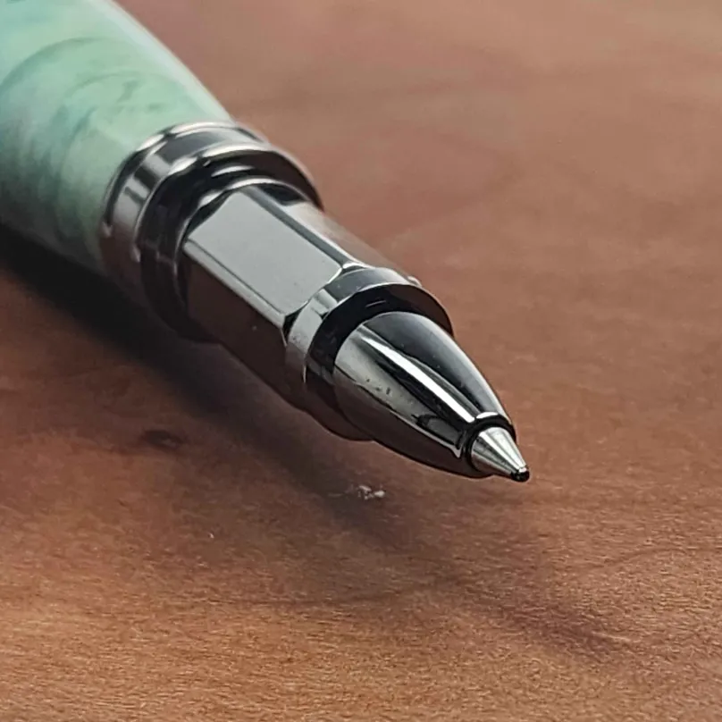 Turquoise Box Elder Roller Pen