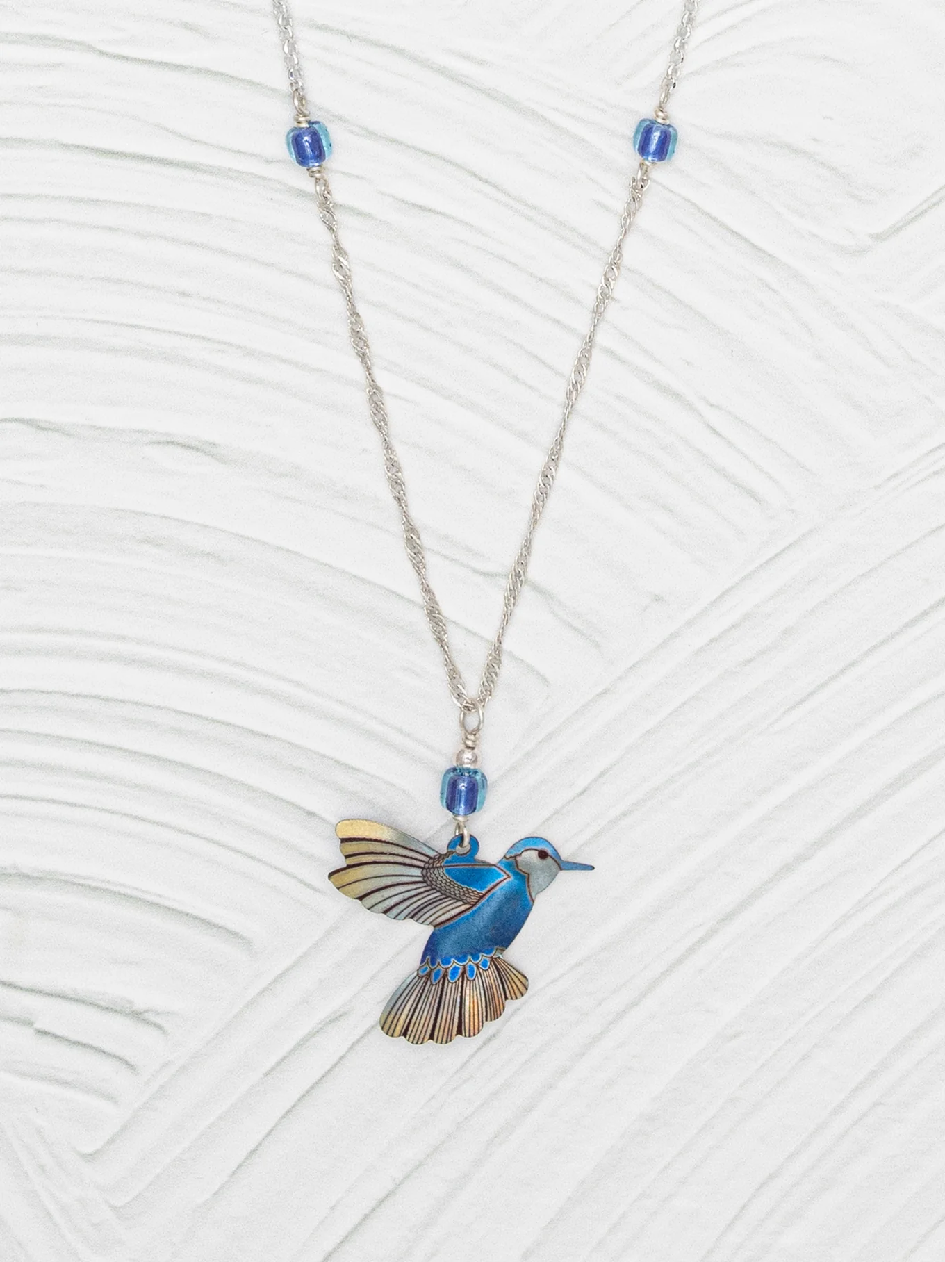 Picaflor Necklace in Blue Radiance