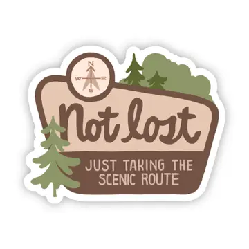 Not Lost Sticker - Heart of the Home LV