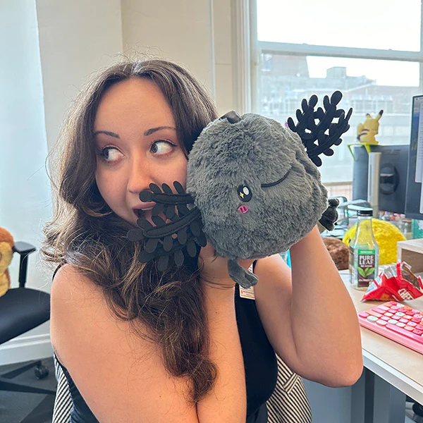 Mini Squishable Black Baby Axolotl - Heart of the Home Inc