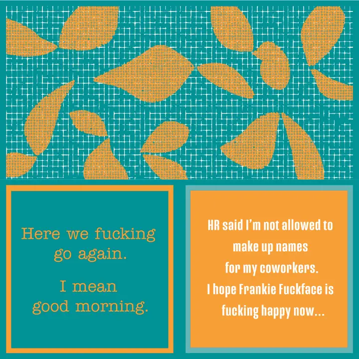 HR Double Sided Cocktail Napkins