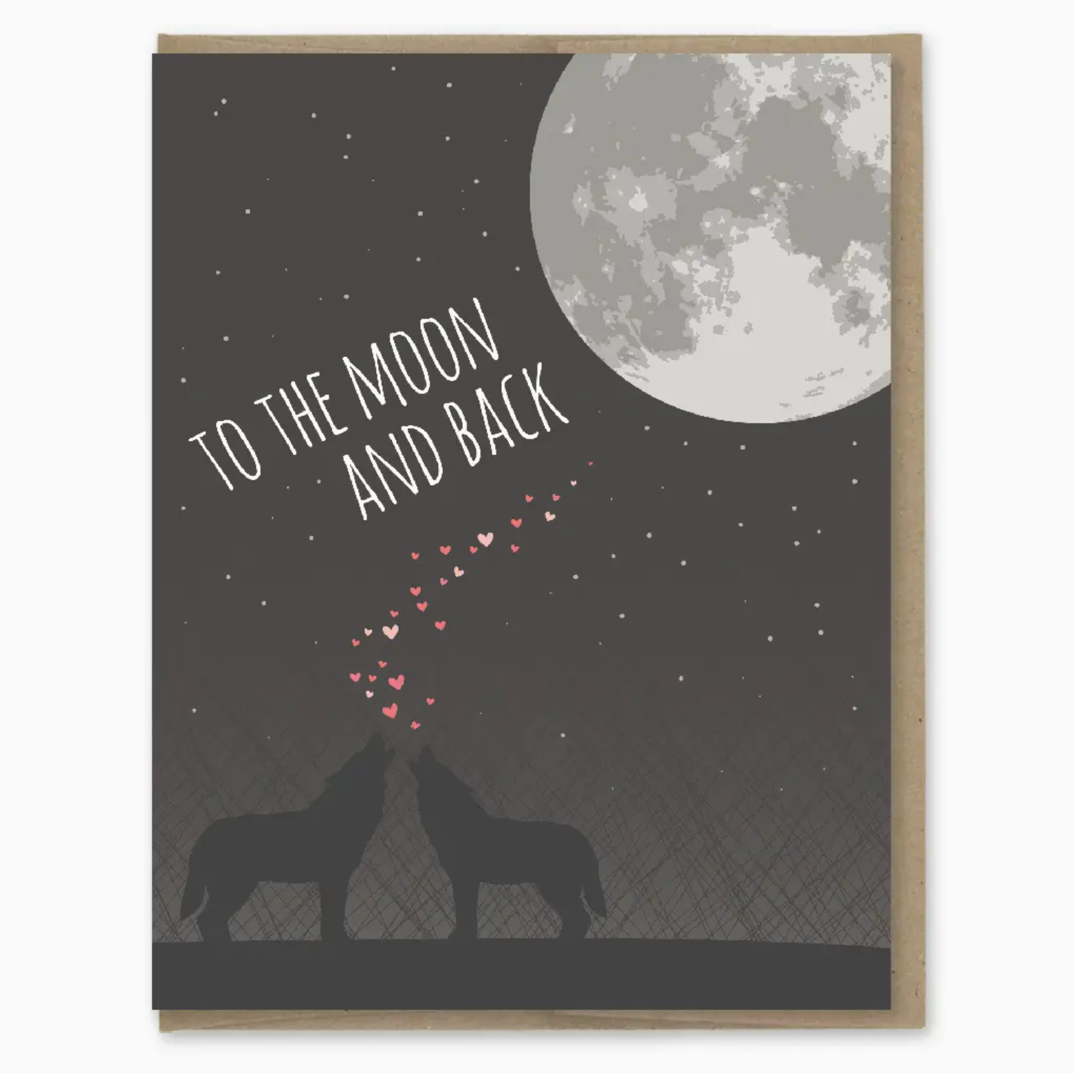 To the Moon and Back Card - Heart of the Home Inc
