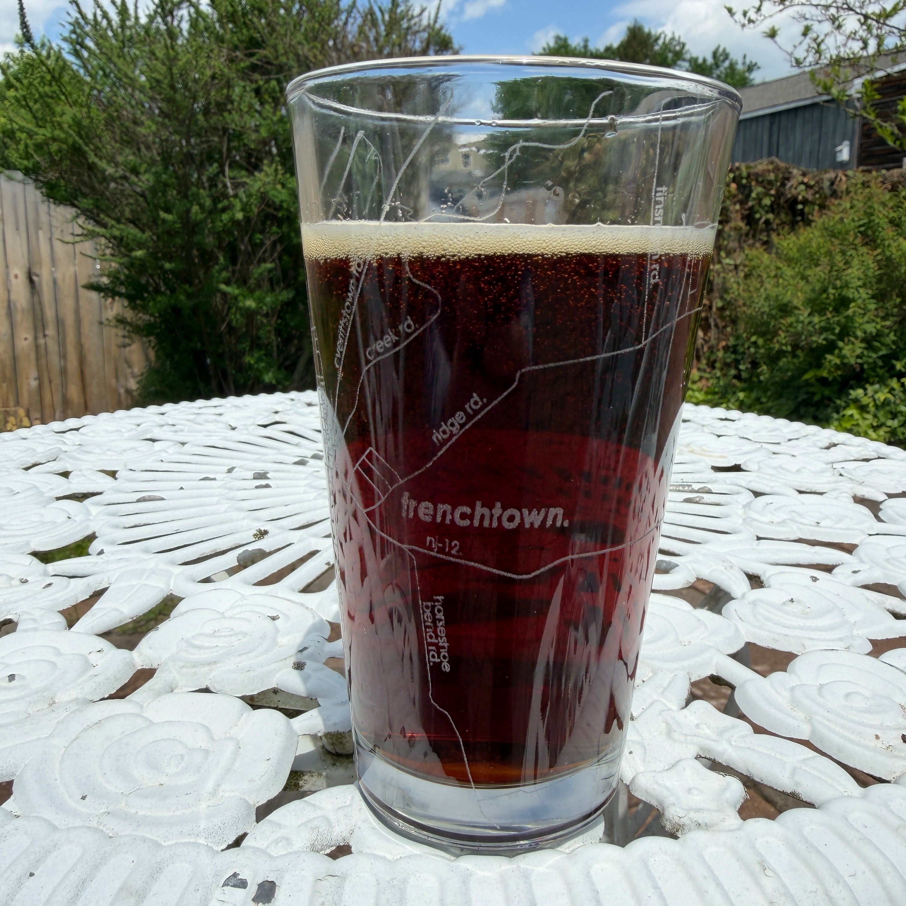 Frenchtown NJ Pint Glass - Heart of the Home Inc