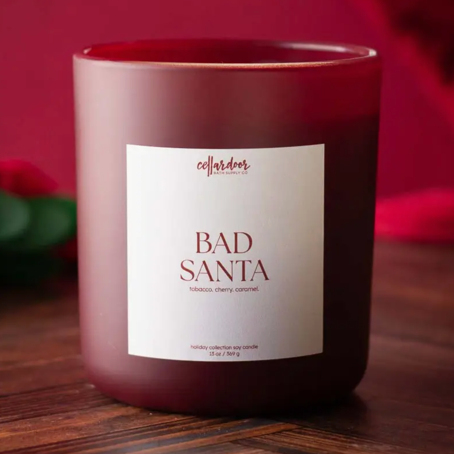 Bad Santa Double Wick 13oz Candle - Heart of the Home Inc