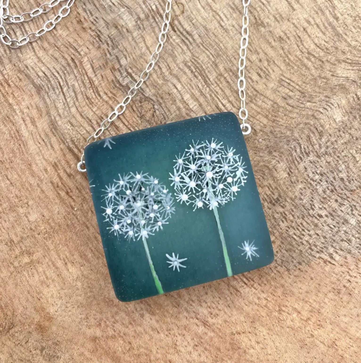Dandelions Necklace - Heart of the Home Inc