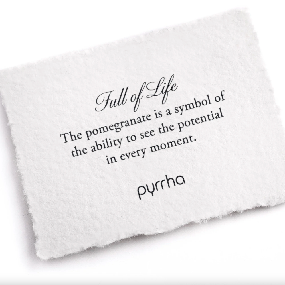 "Full of Life" Appreciation Talisman - Heart of the Home Inc