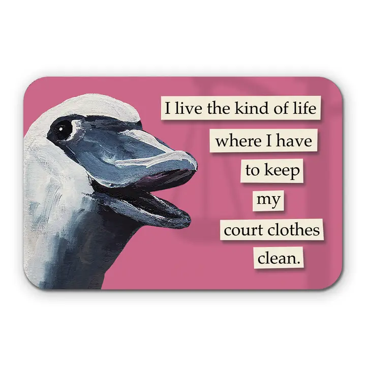 Court Clothes Vinyl Sticker - Heart of the Home Inc