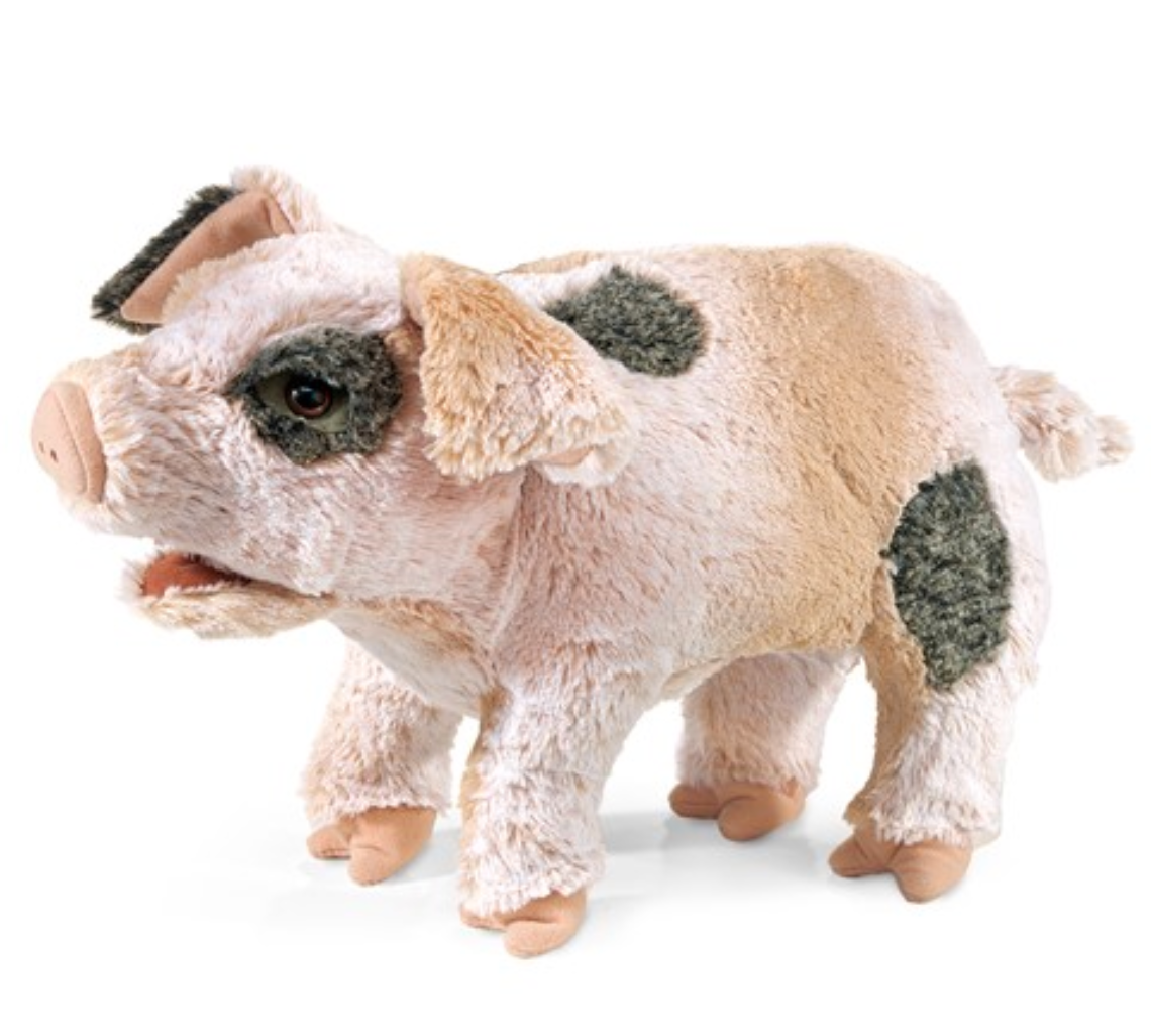 Grunting Pig Hand Puppet - Heart of the Home Inc