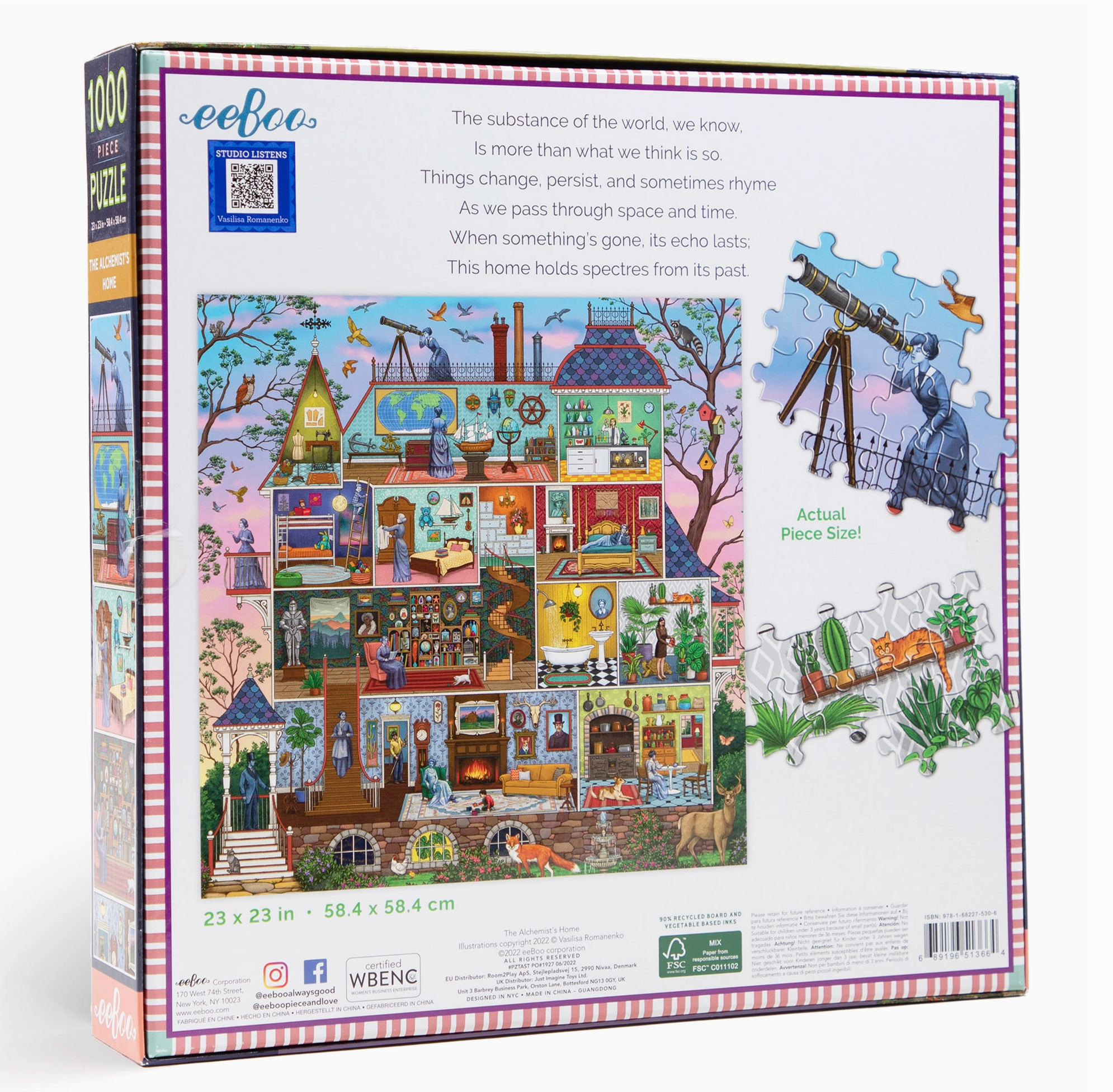 Alchemist's Home 1000 Piece Puzzle - Heart of the Home Inc