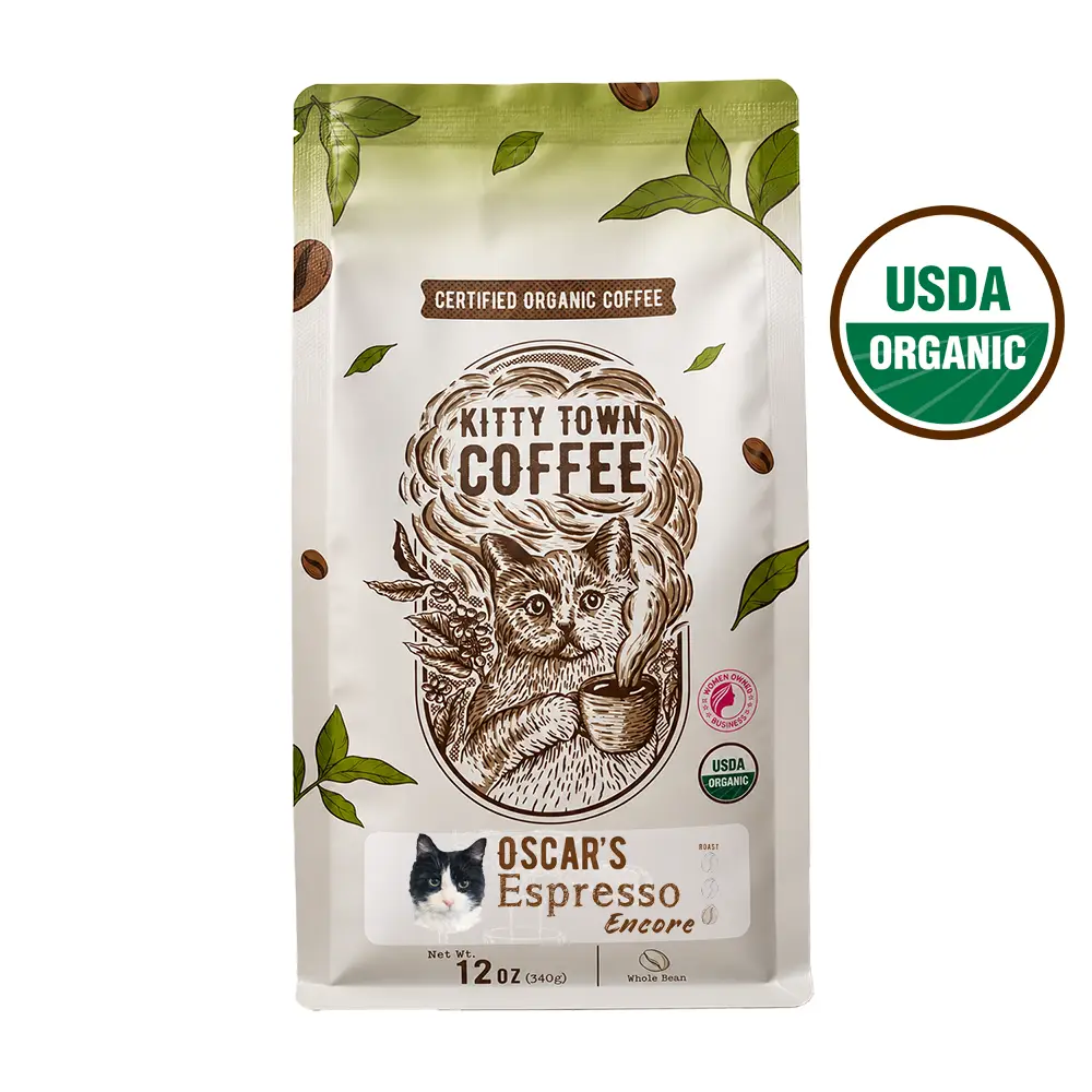 Oscar's Espresso Encore - Organic Coffee Beans