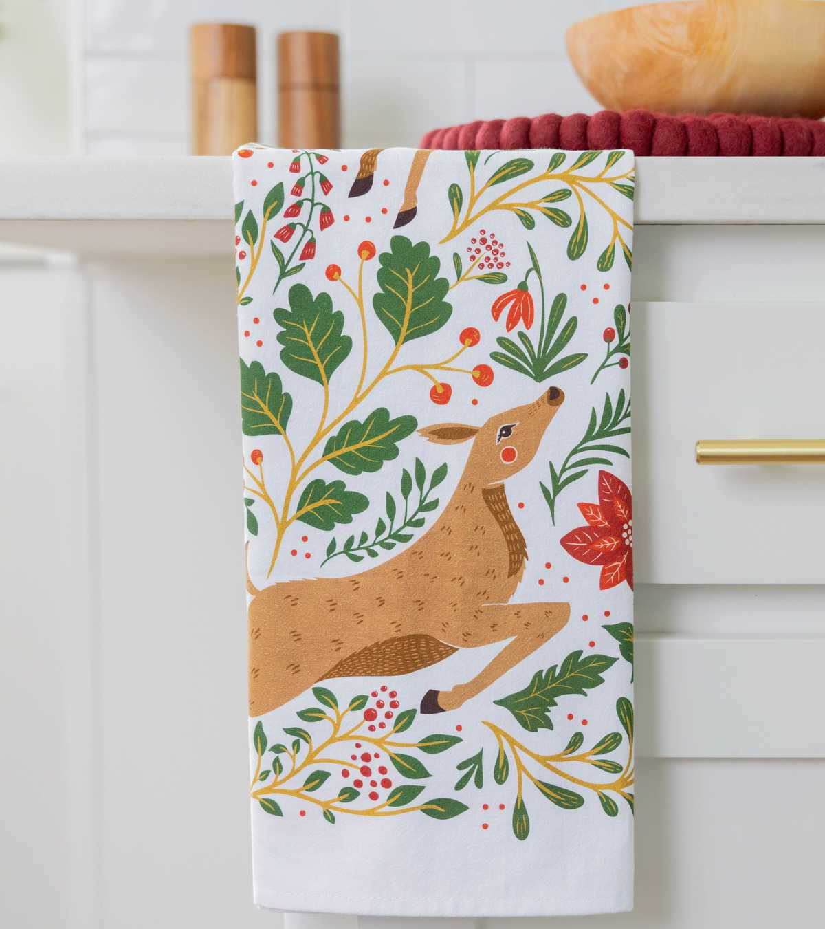 Christmas Forest Tea Towel - Heart of the Home Inc