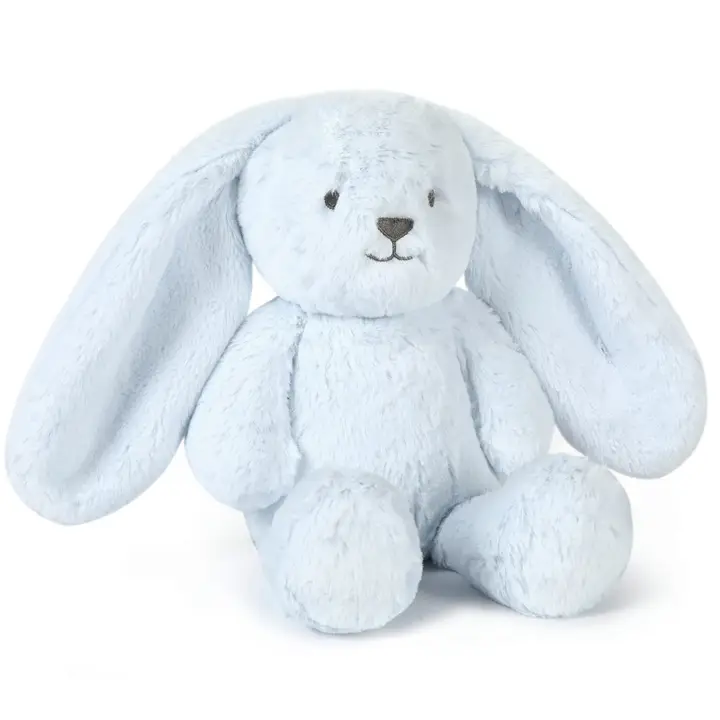 Baxter Blue Bunny 13.5" Plush - Heart of the Home Inc