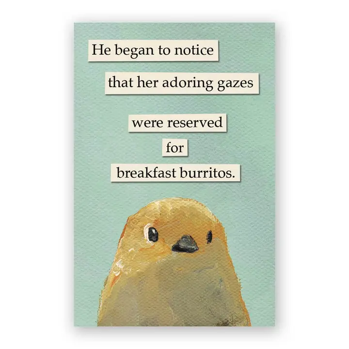 Burrito Bird Magnet - Heart of the Home Inc