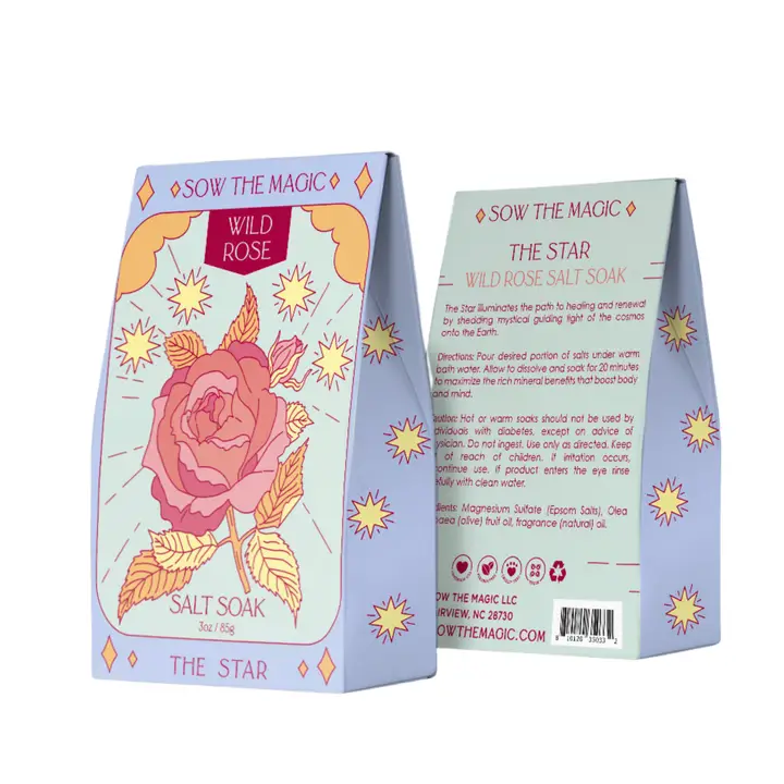 The Star Wild Rose Salt Soak - Heart of the Home Inc