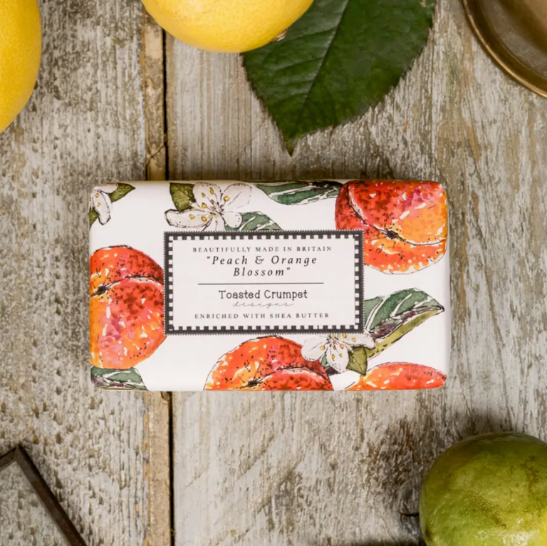 Peach & Orange Blossom Soap - Heart of the Home Inc