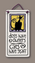 Cats Have Staff Wall Plaque - Heart of the Home PA