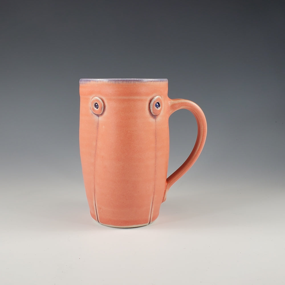 Button Mug in Flamingo - Heart of the Home PA
