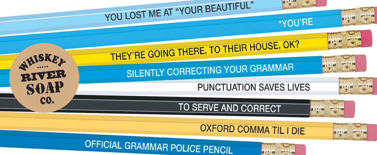 Pencils for Grammar Police - Heart of the Home PA
