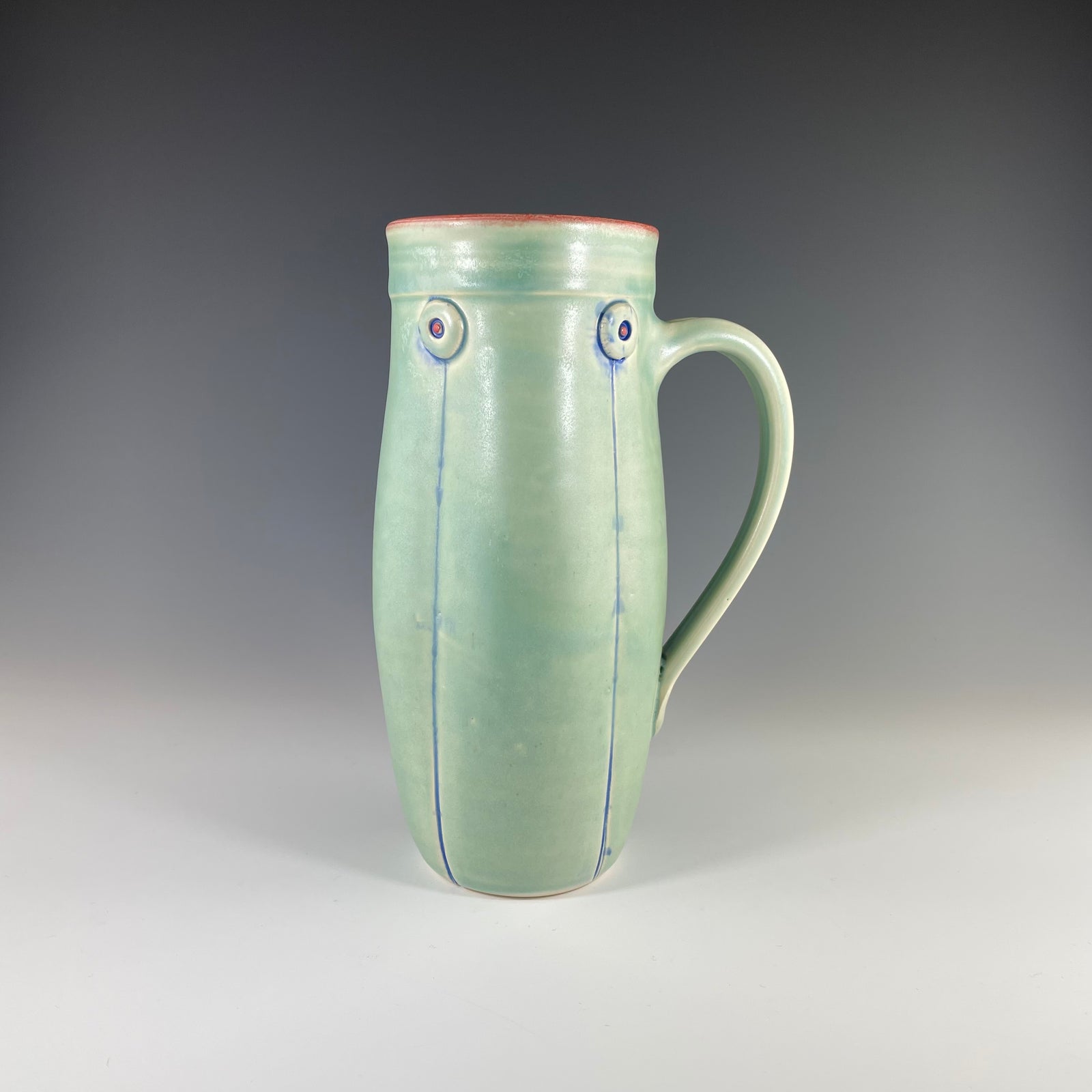 Button Stein in Green - Heart of the Home PA