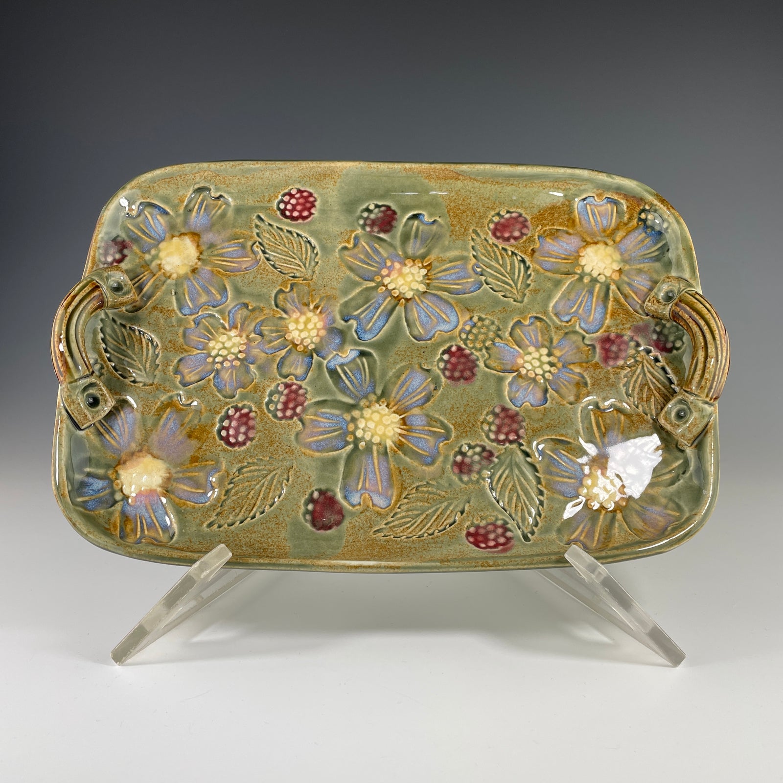 Blossom Tray Rectangular - Heart of the Home PA