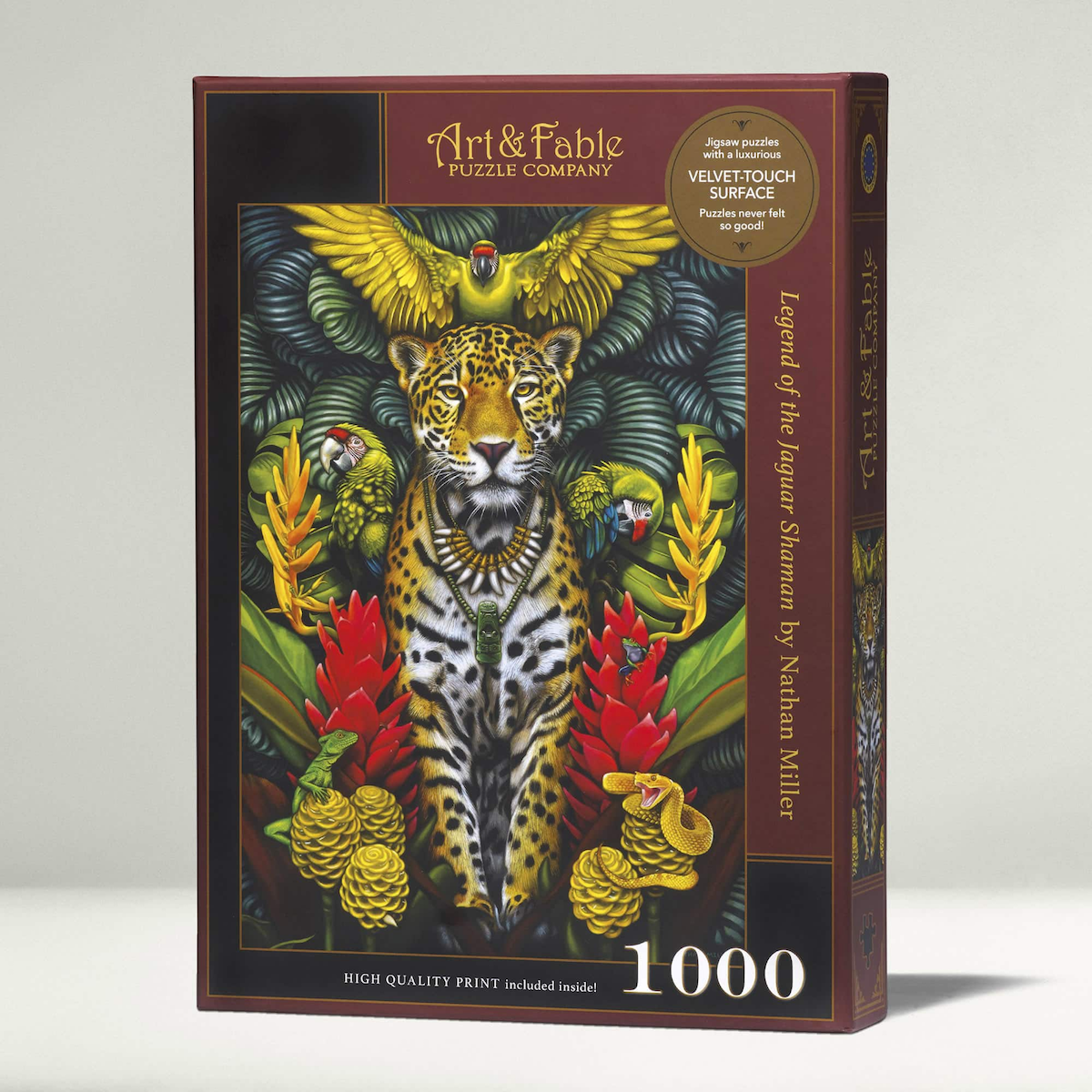 Legend of the Jaguar Shaman, 1000 piece Puzzle - Heart of the Home PA