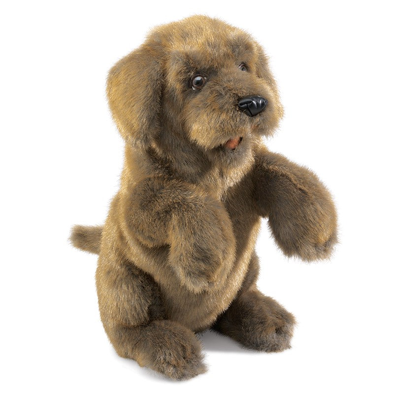 Sitting Dog Puppet - Heart of the Home PA