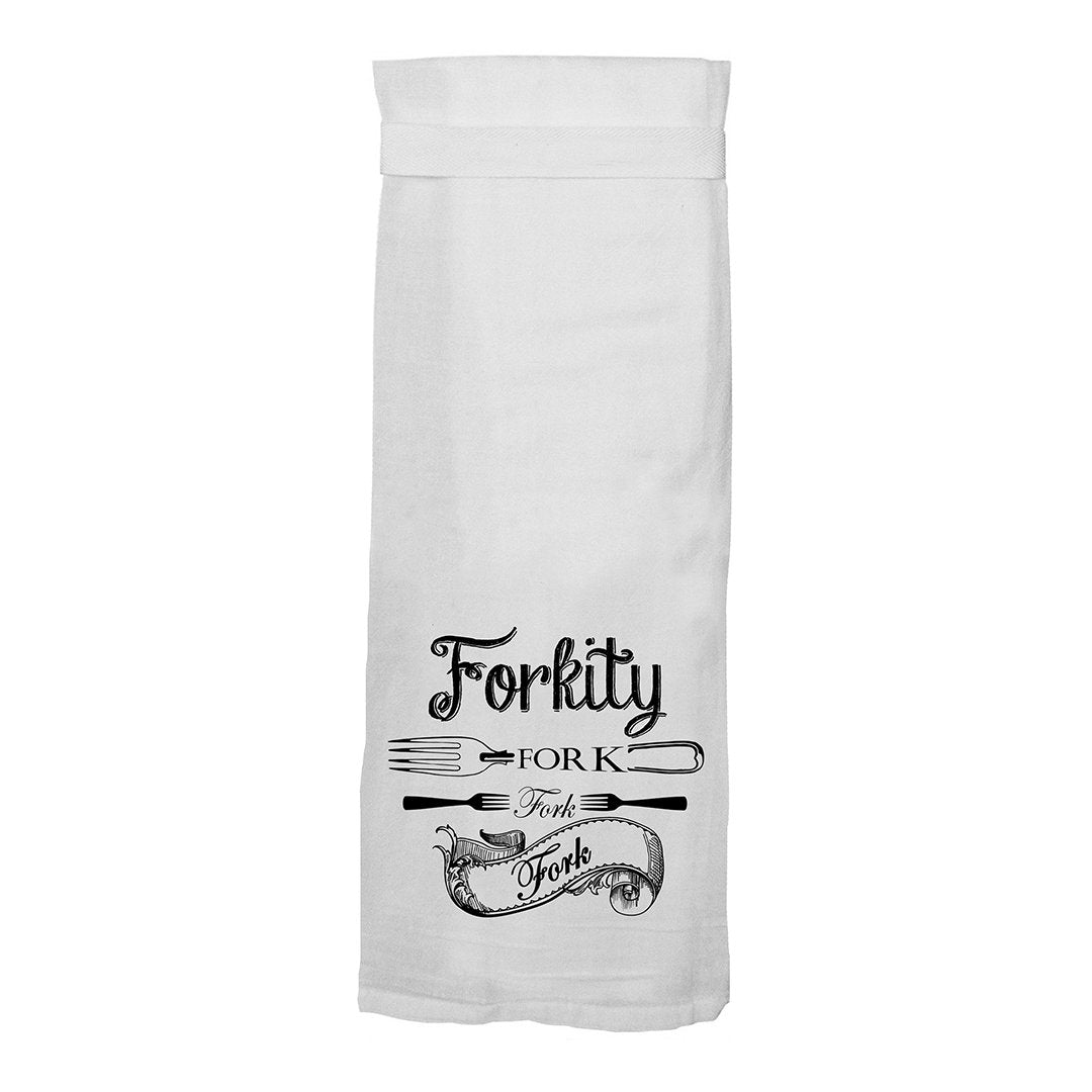 Forkity Fork Hang Tight Towel - Heart of the Home PA