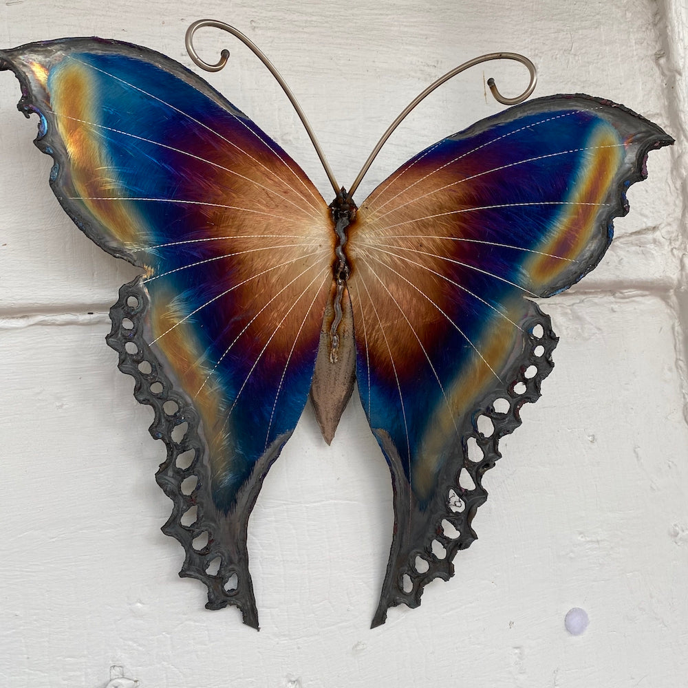 Small Luna Moth Wall Sculpture - Light Edges - Heart of the Home PA