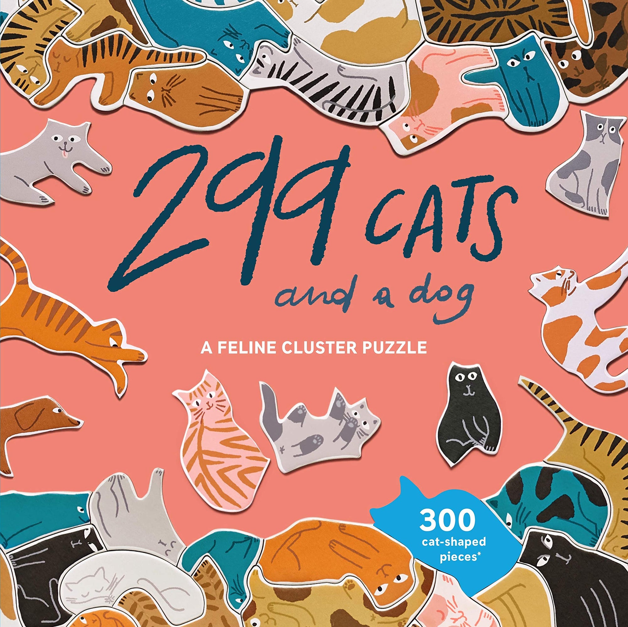 299 Cats (and a dog): A Feline Cluster Puzzle - Heart of the Home PA