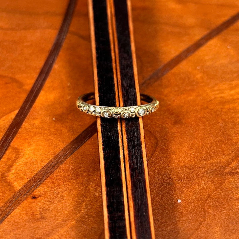 Circles Dome Ring in Yellow Gold - Heart of the Home PA