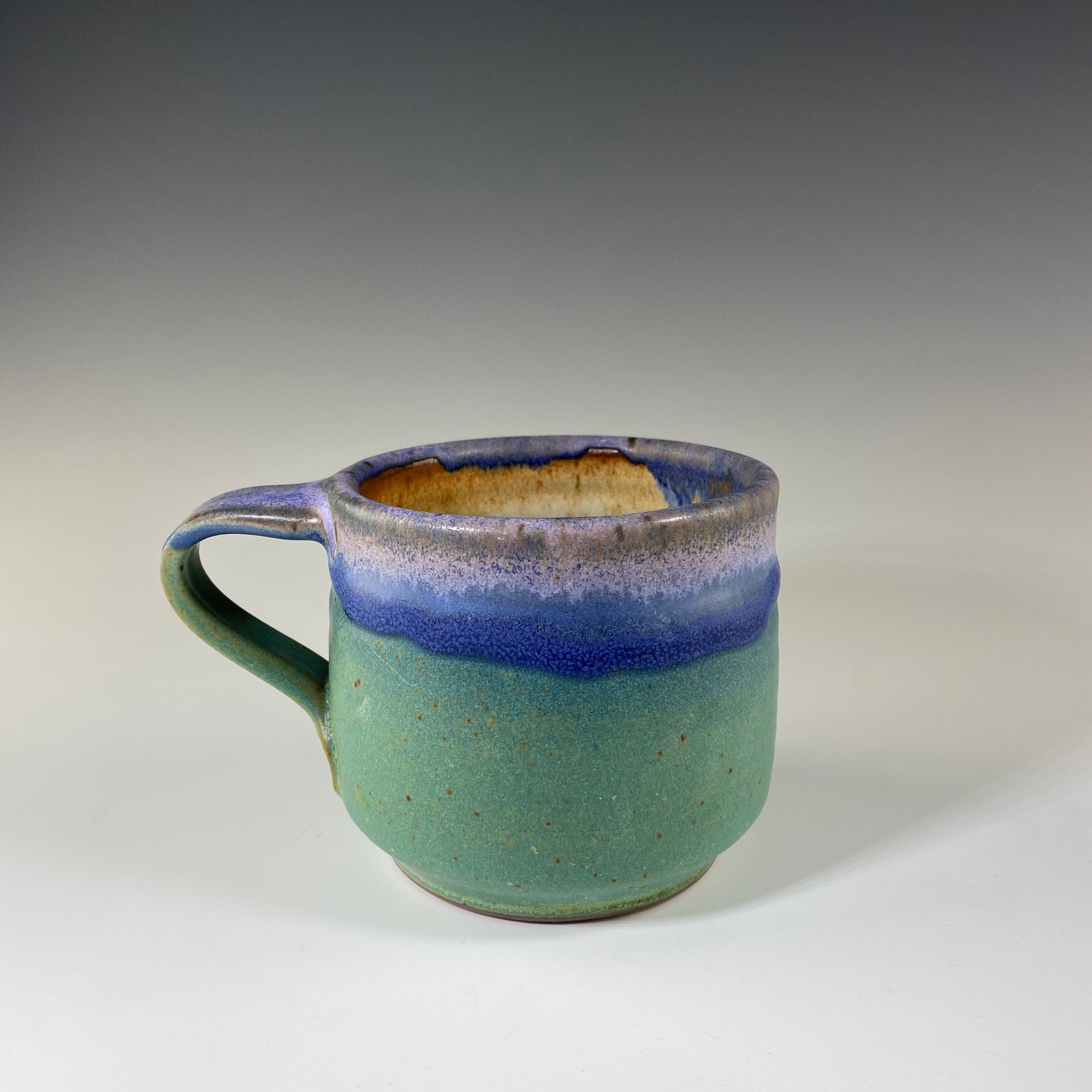 Mug in Turquoise & Lavender - Heart of the Home PA