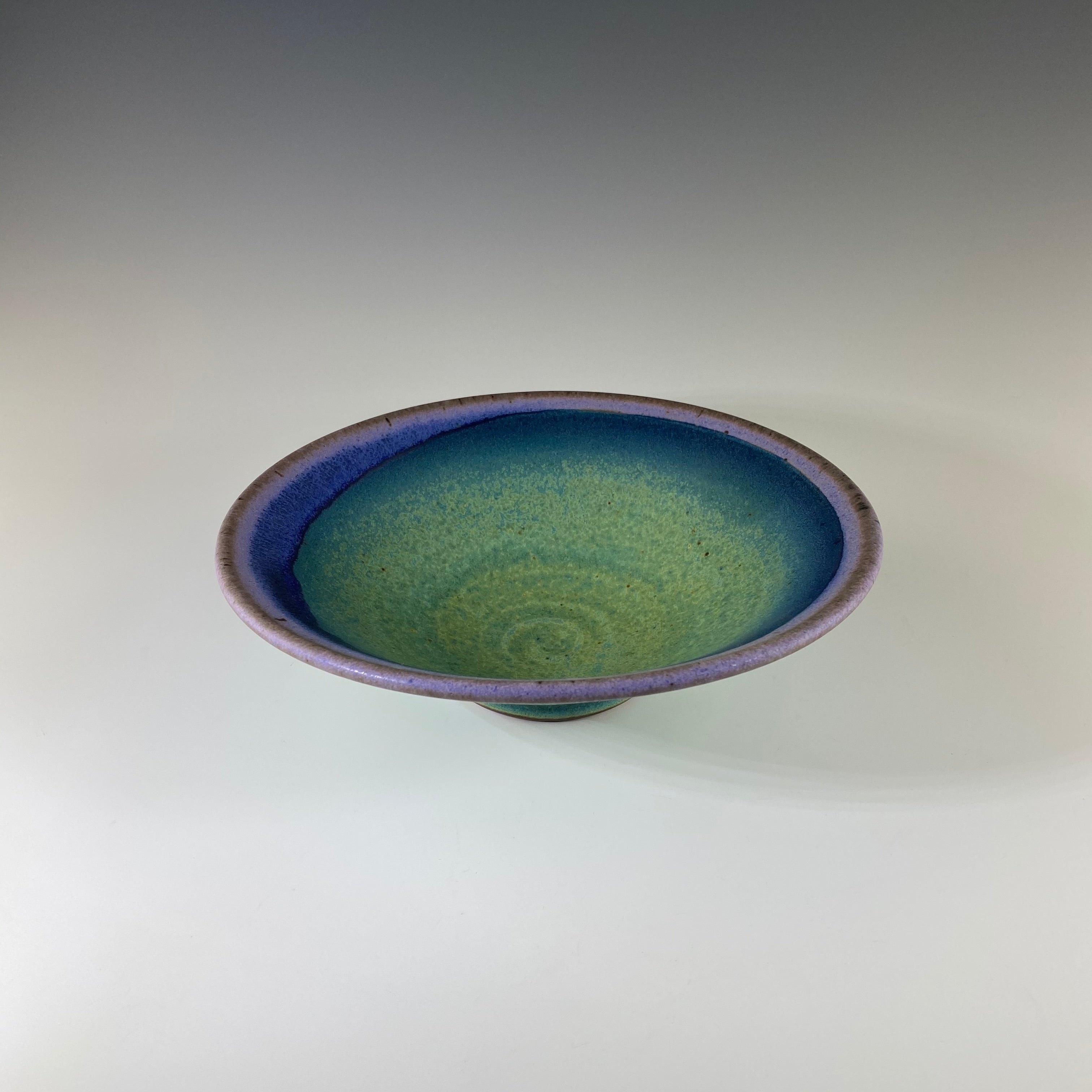 Soup Bowl in Turquoise & Lavender - Heart of the Home PA