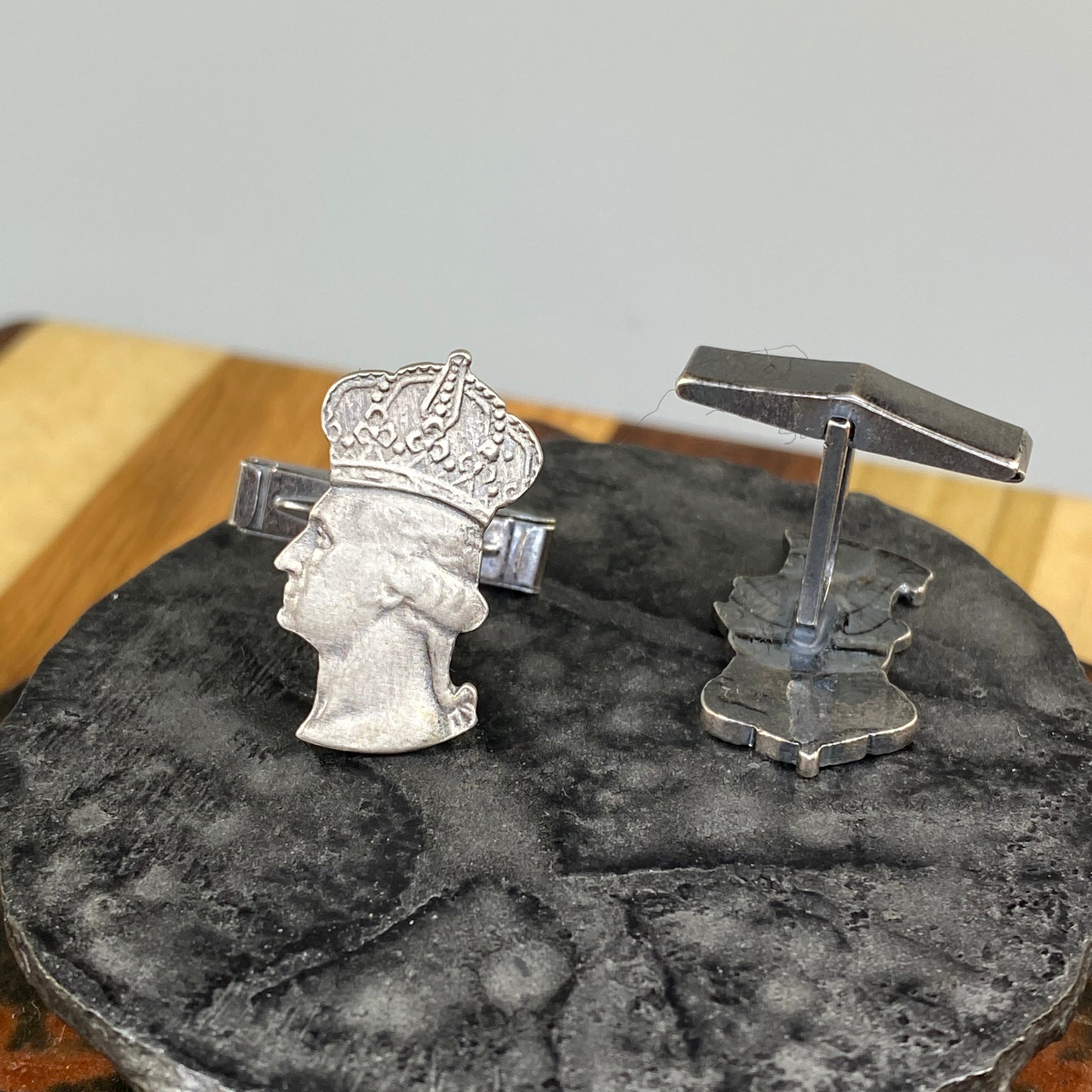 King George Coin Cufflinks - Heart of the Home PA