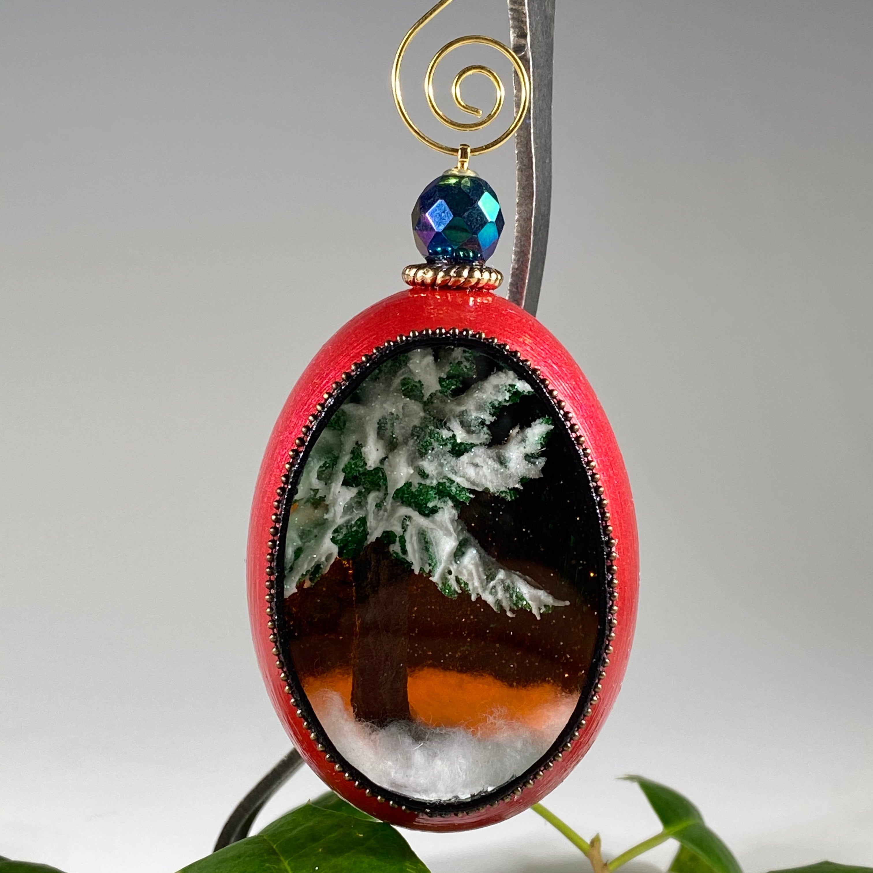 Winter Day, Winter Night Ornament - Heart of the Home PA