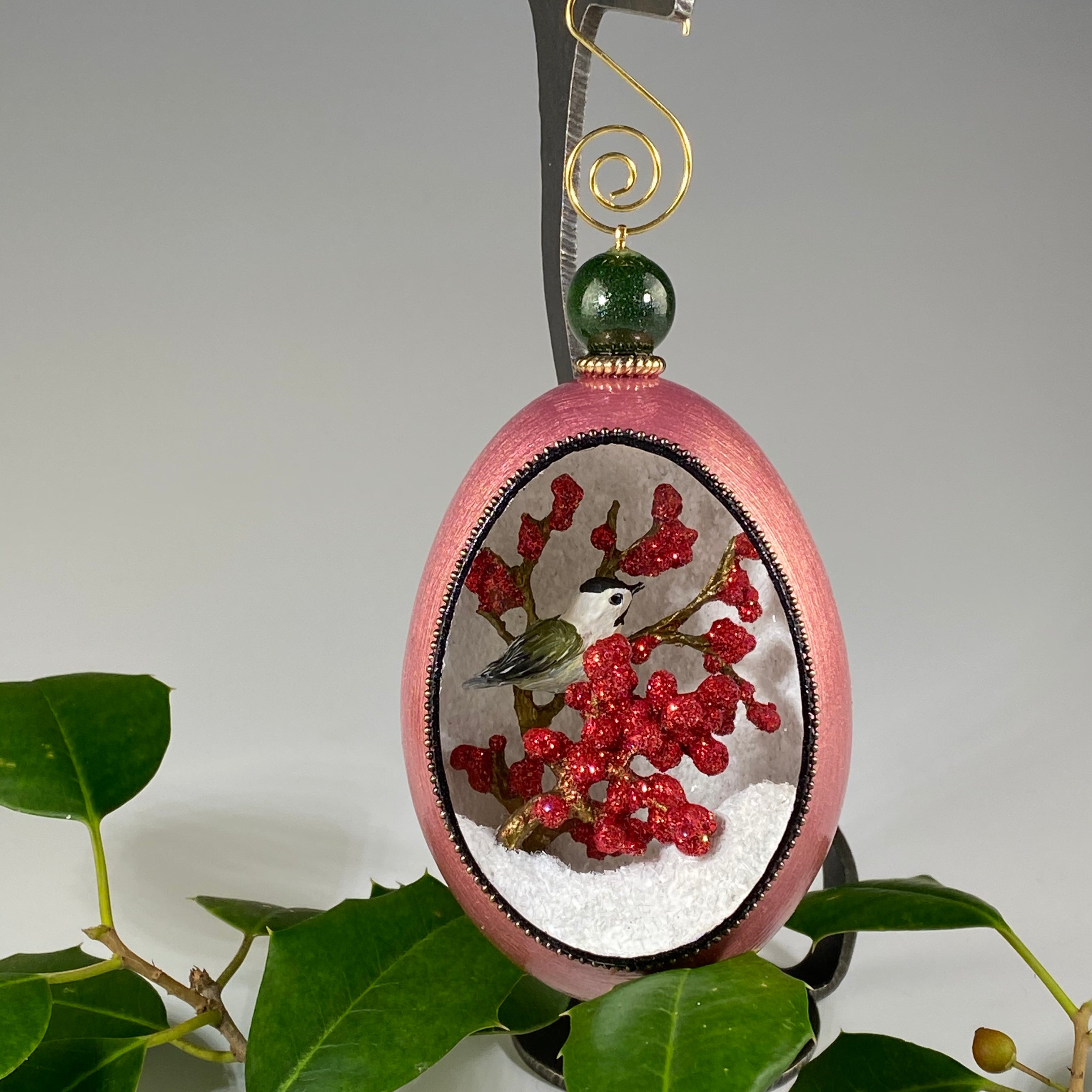 Winter Berries Ornament - Heart of the Home PA