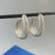 Snakeskin Oval Hoop Earrings - Heart of the Home PA