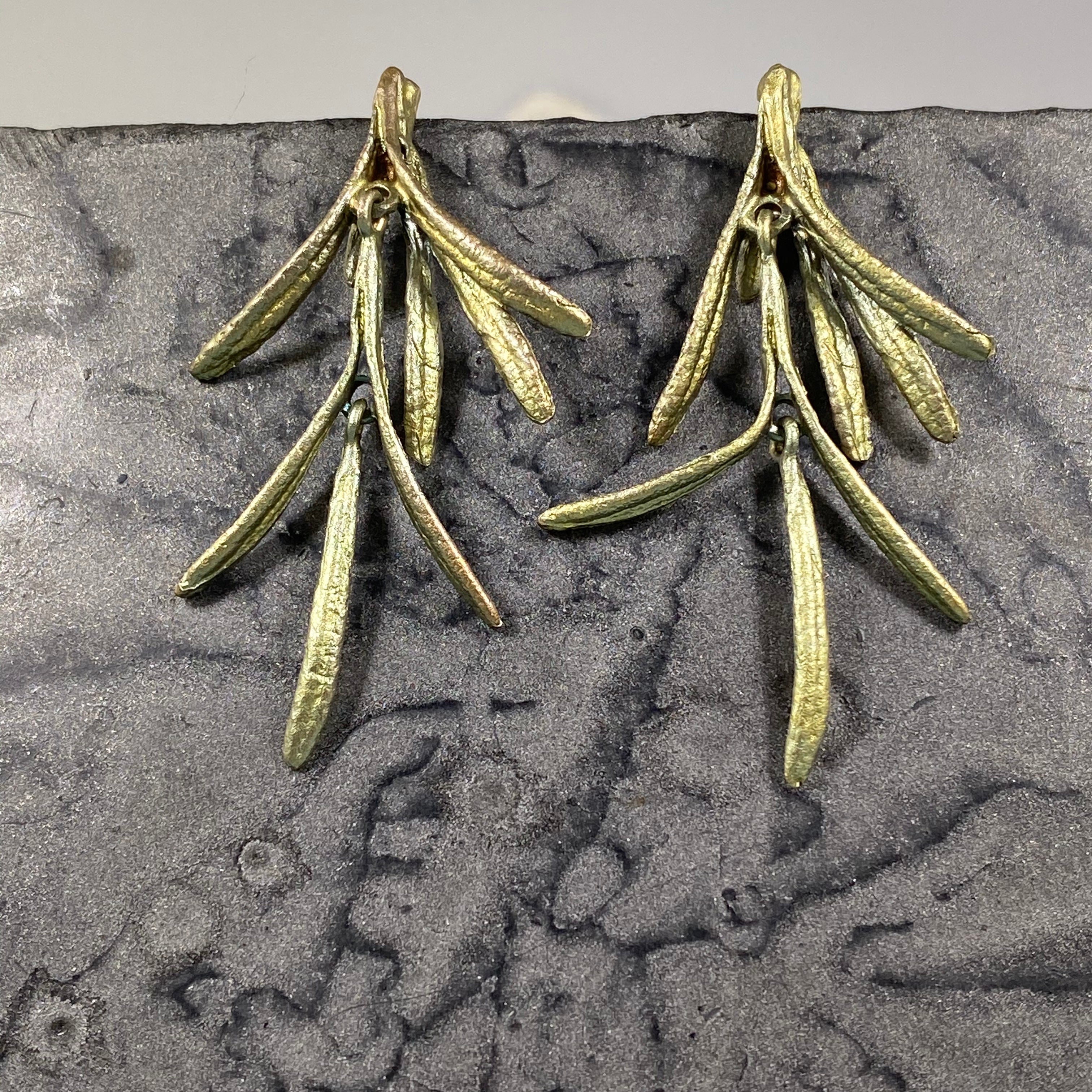 Rosemary Post Earrings - Heart of the Home PA