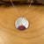 Cut Trees 1" Pendant - Flame Red - Heart of the Home PA