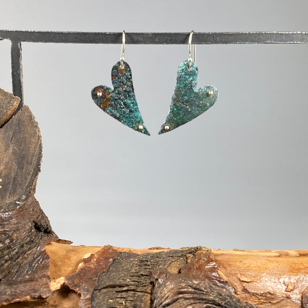 Hearts of Blue Earrings | Heart of the Home LV