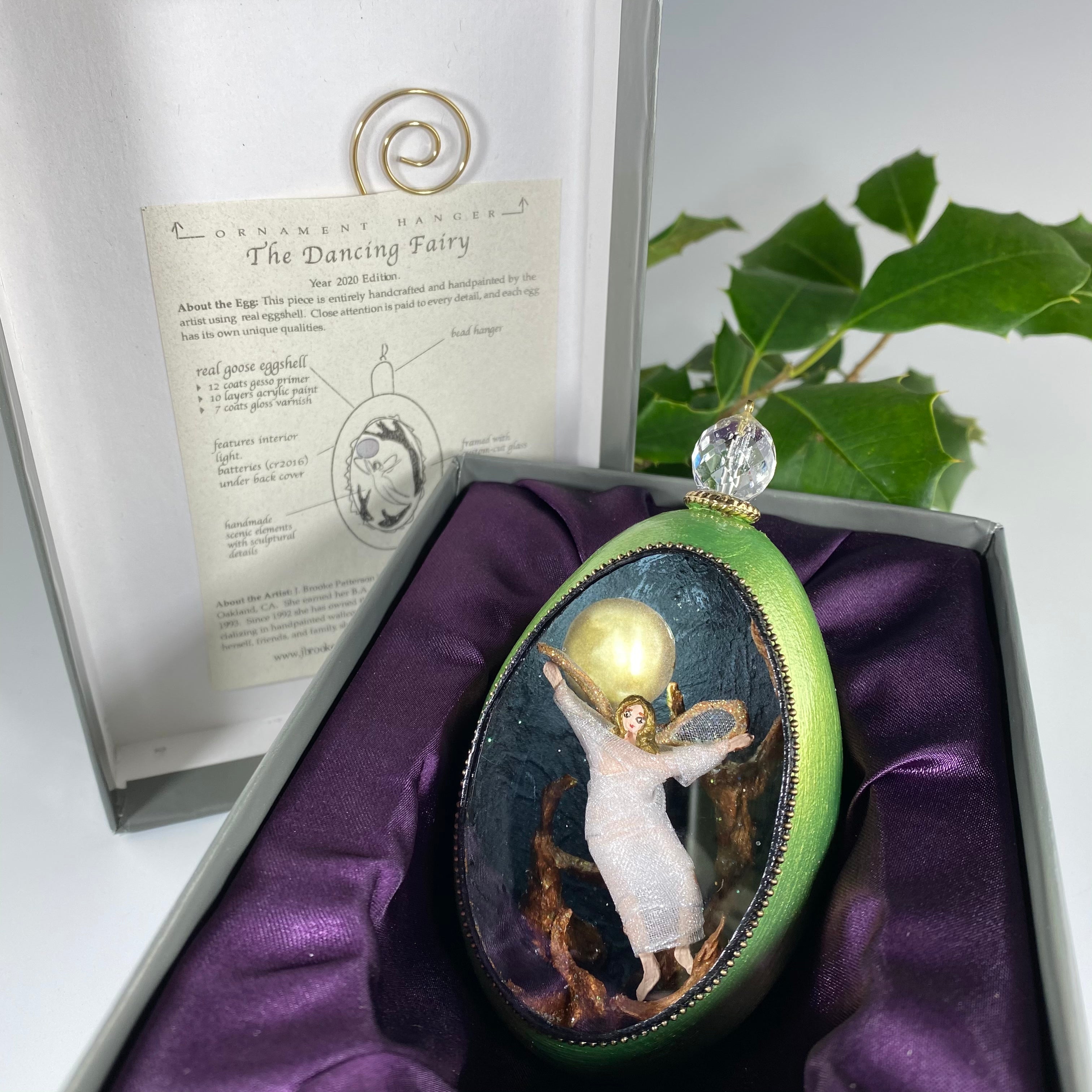 Dancing Fairy Ornament - Heart of the Home PA