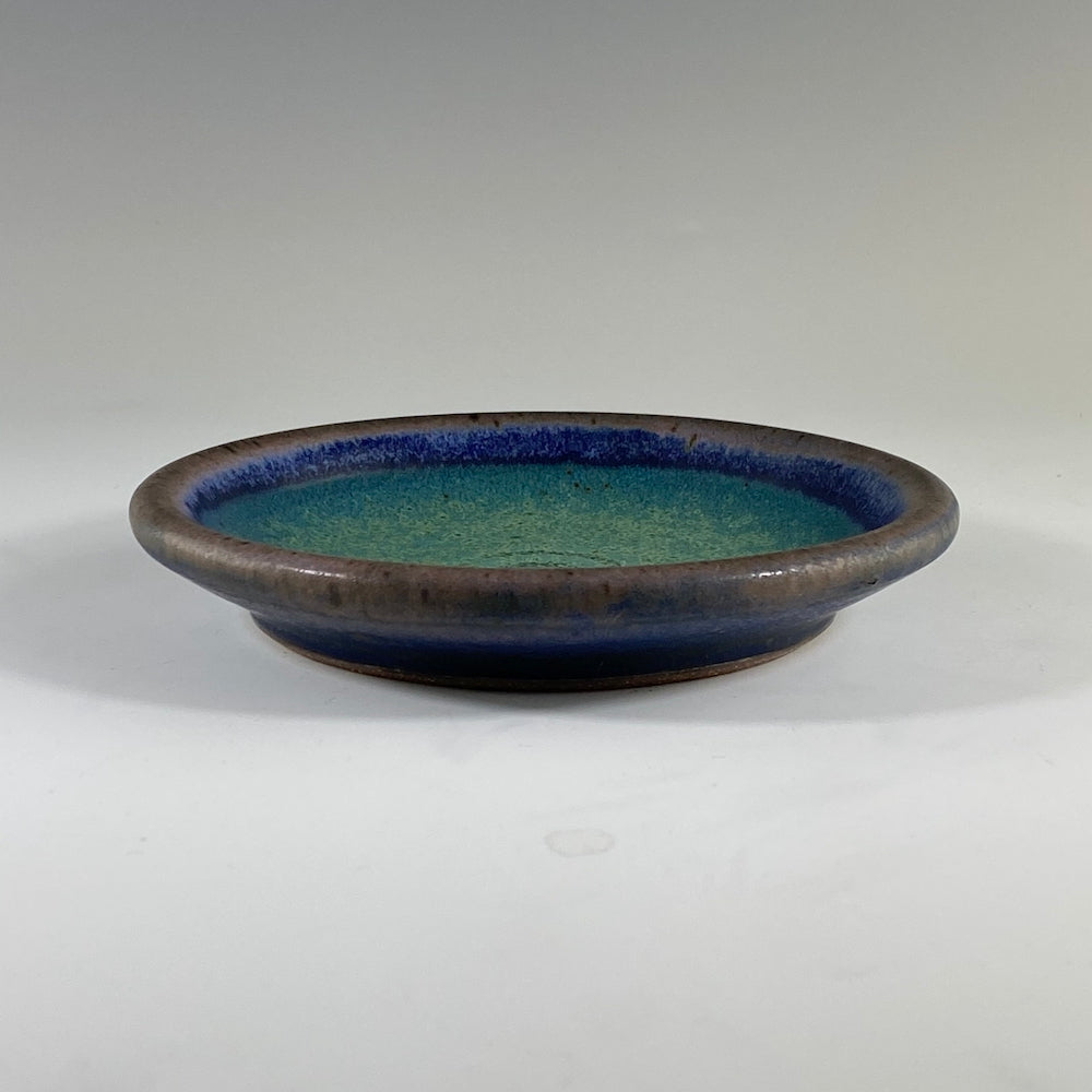 Bread & Butter Plate in Turquoise & Lavender - Heart of the Home PA