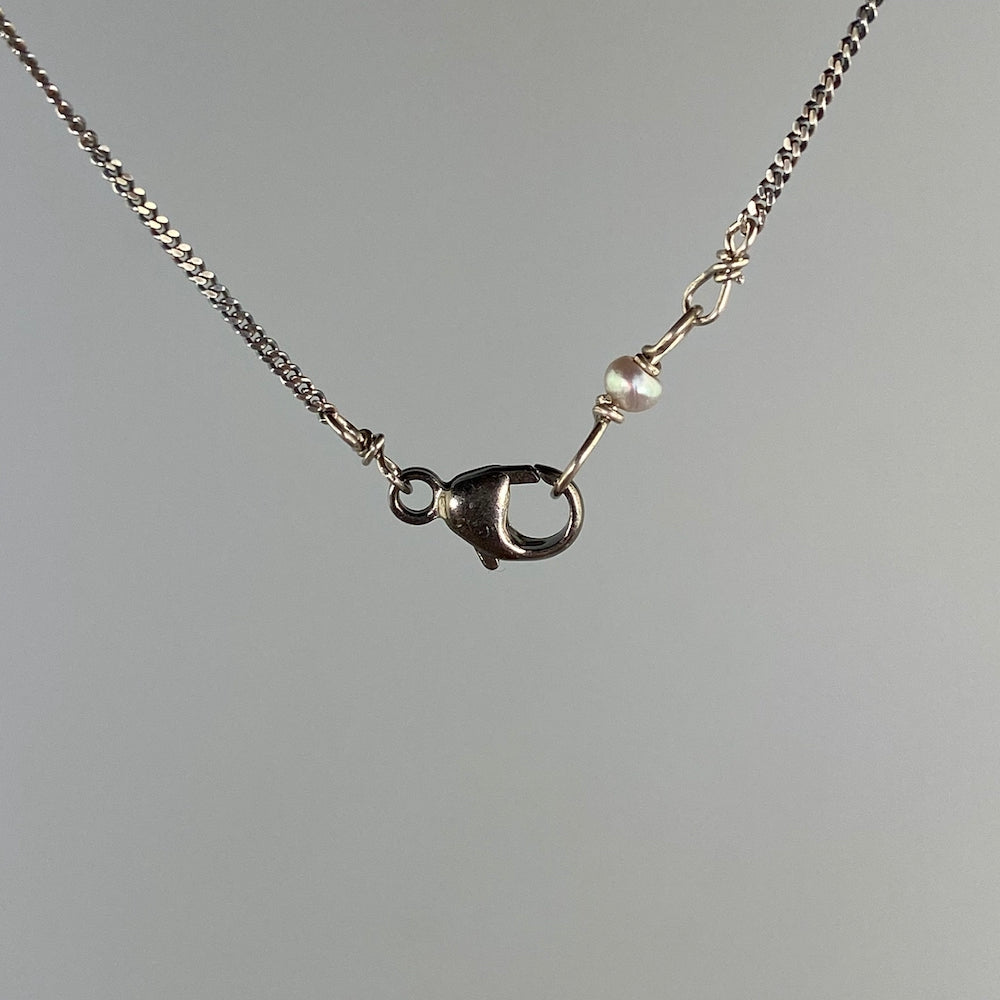 Blue Gemstone Tab Pendant - Heart of the Home PA