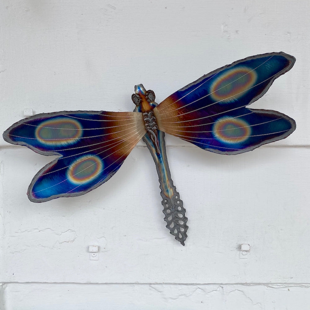 Dragonfly Wall Sculpture - Heart of the Home PA