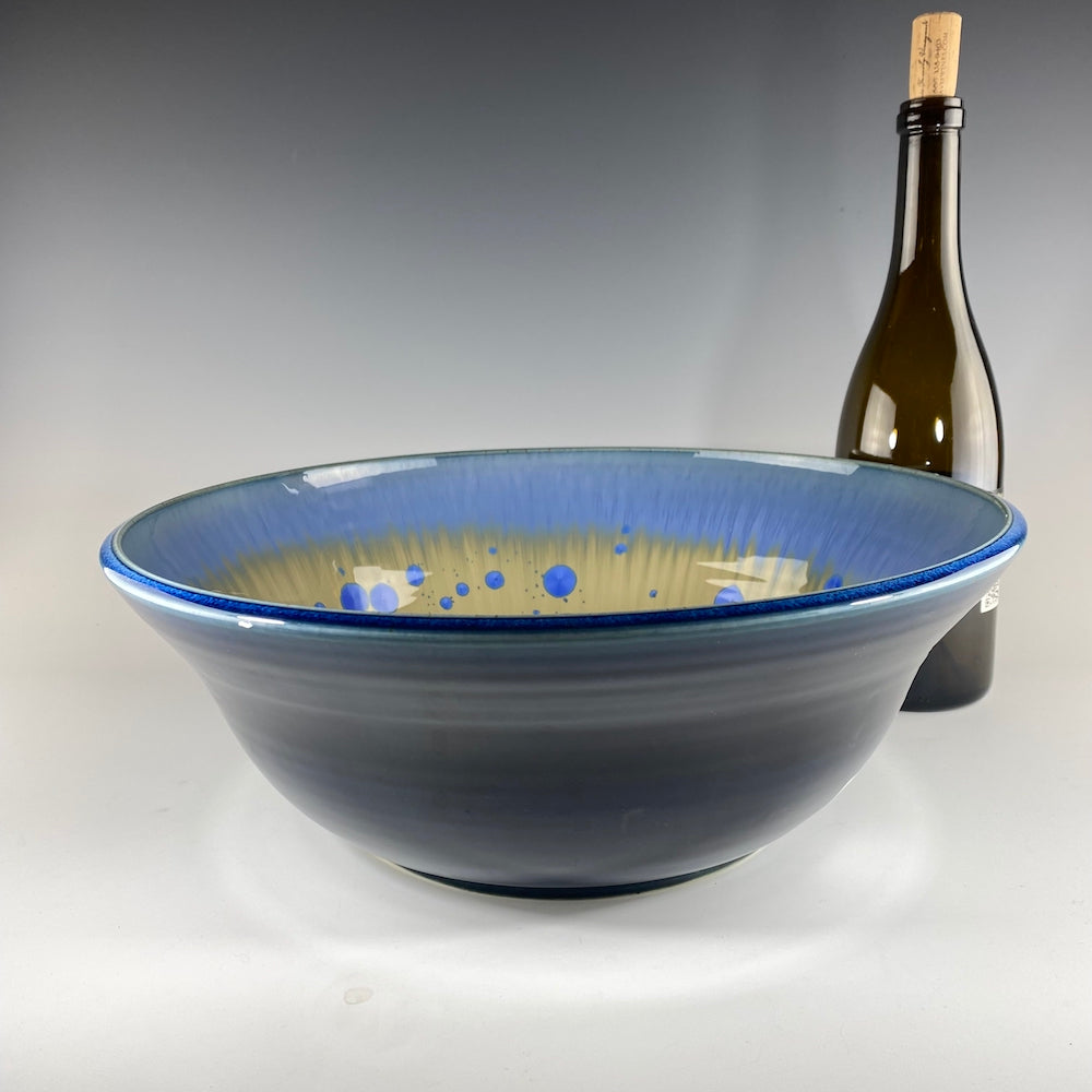 Large Serving Bowl in Sky Blue - Heart of the Home PA