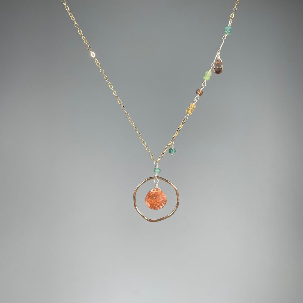 Cove Asymmestrical Necklace - Heart of the Home PA