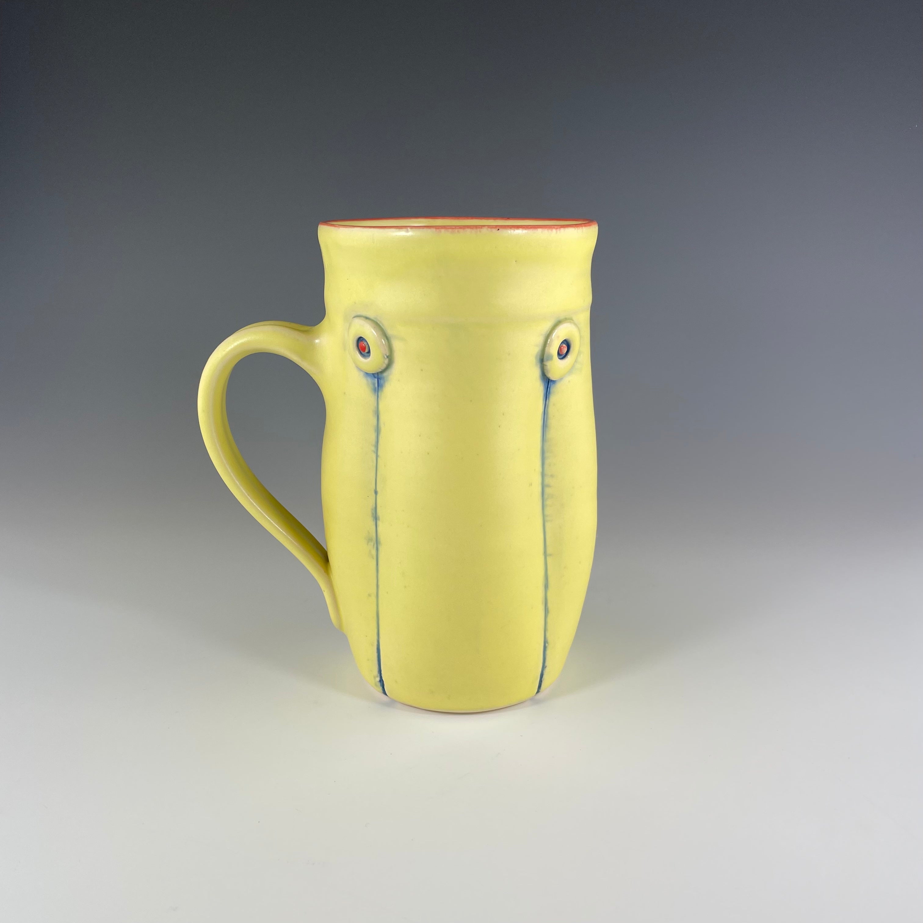 Button Mug in Yellow - Heart of the Home PA
